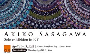 NewYork個展　The various universes : Precision Dot-painting Mandala